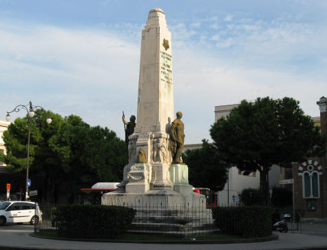 War Monument in Salerno Italy